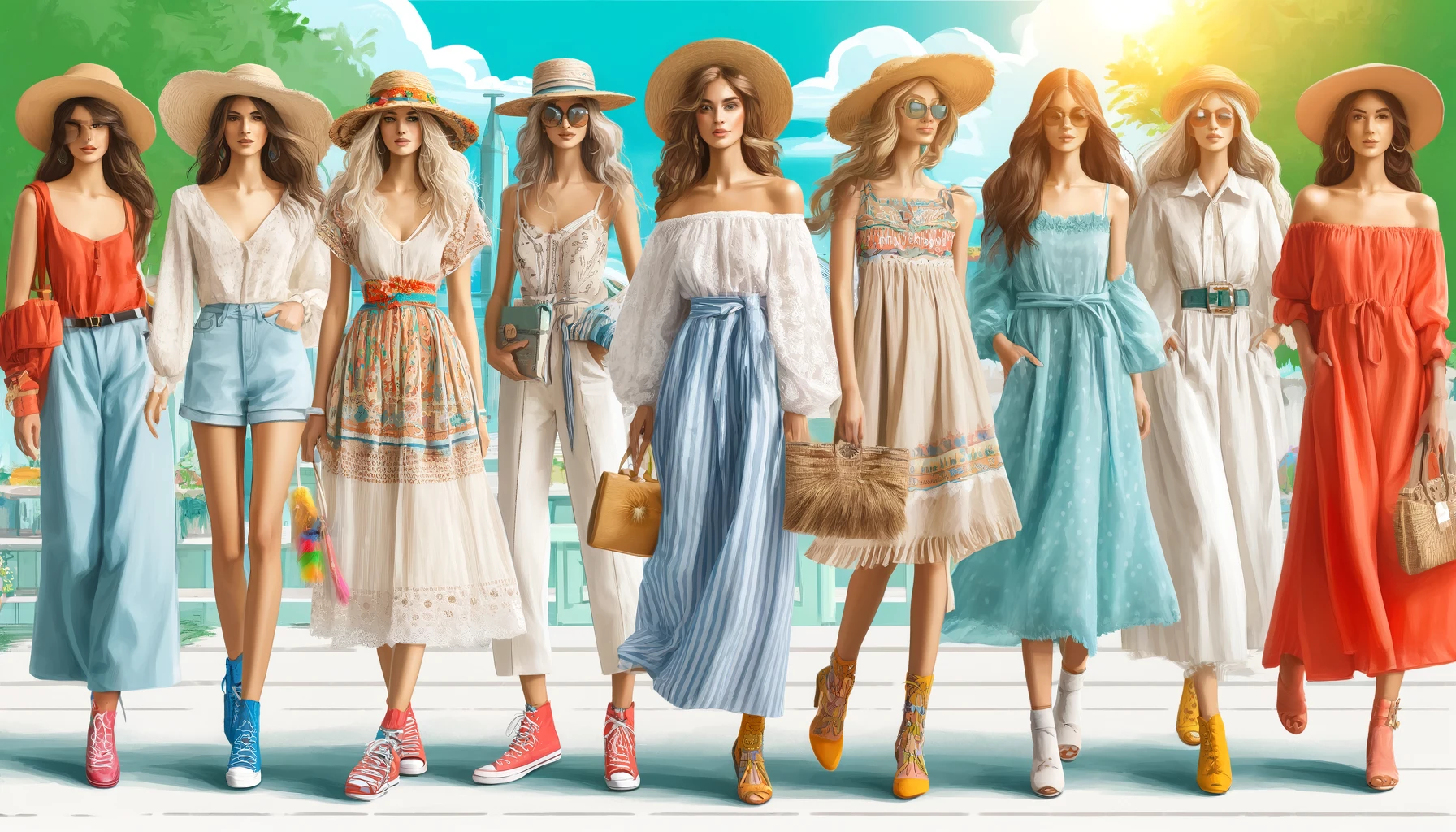 Sommertrends 2024: Die Must-Haves für deinen Kleiderschrank